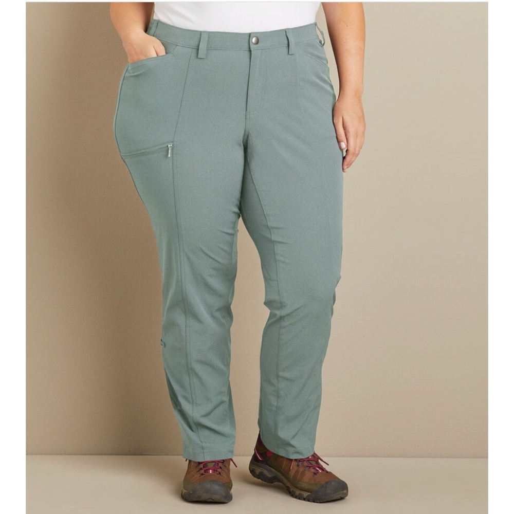 Duluth Trading Co Breezeshooter Slim Leg Convertible Pants Size 18 x 33